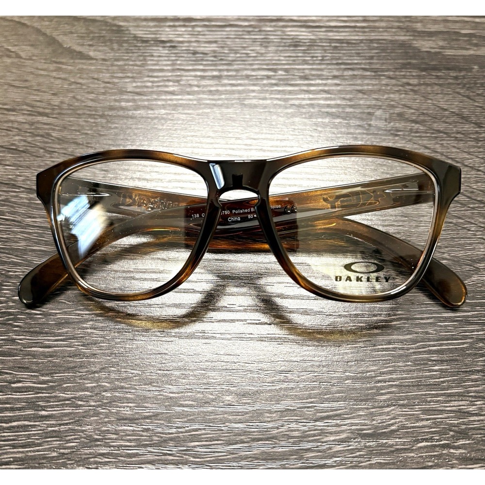 Oakley Frogskins XS Y2K Frogskins Brown Tortoise Plastic Full Rim 50-16 138